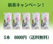 画像1: 2025年度新茶5本パック【送料無料】 (1)