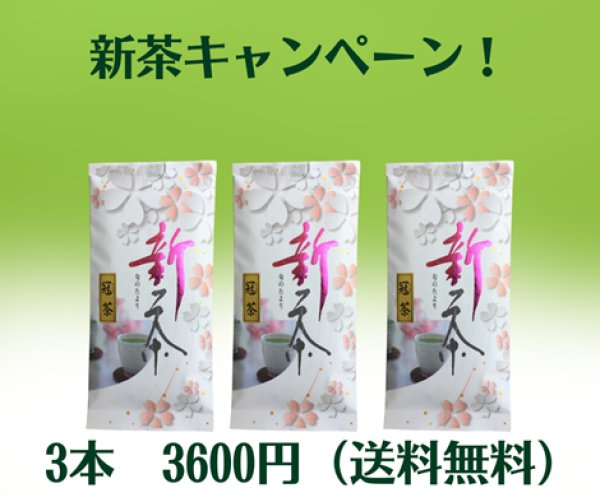 画像1: 2025年度新茶3本パック【送料無料】 (1)
